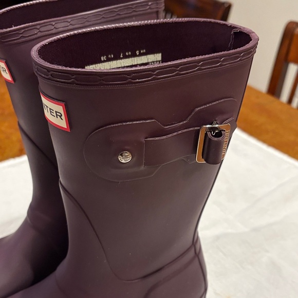 Hunter Women's Winter & Rain Boots - Dark Purple - Picture 2 of 9